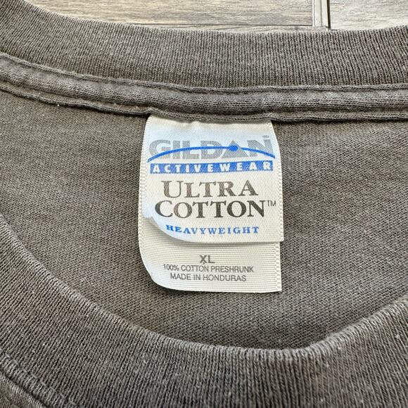 Vintage 2001 Gildan Gray‎ Mens XL Crewneck Neil Diamond Concert Tour T-shirt Tee - Picture 3 of 10